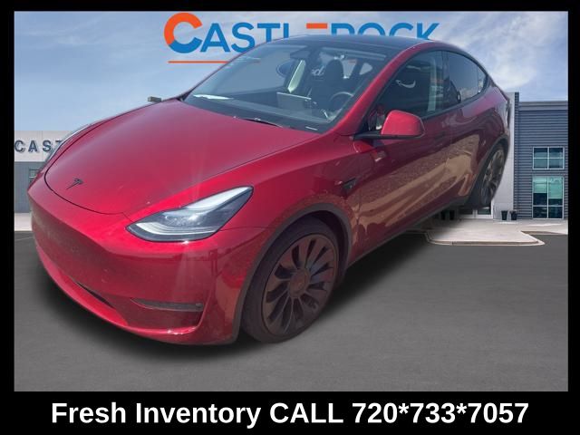 Used 2024 Tesla Model Y Performance with VIN 7SAYGDEF4RF186243 for sale in Castle Rock, CO