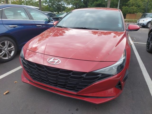 2022 Hyundai Elantra Hybrid Blue photo 4