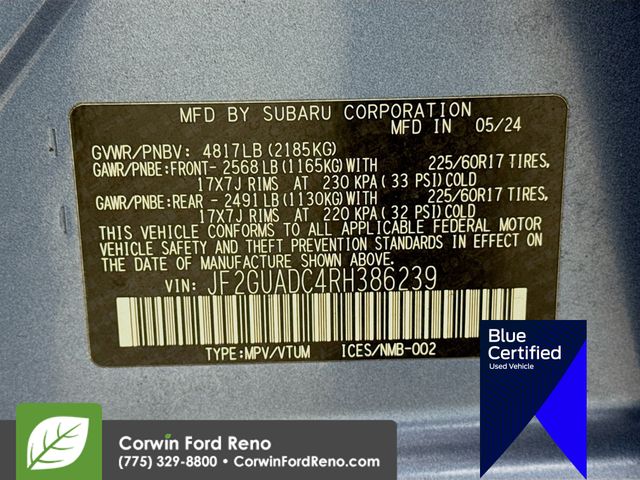 2024 Subaru Crosstrek Premium photo 26