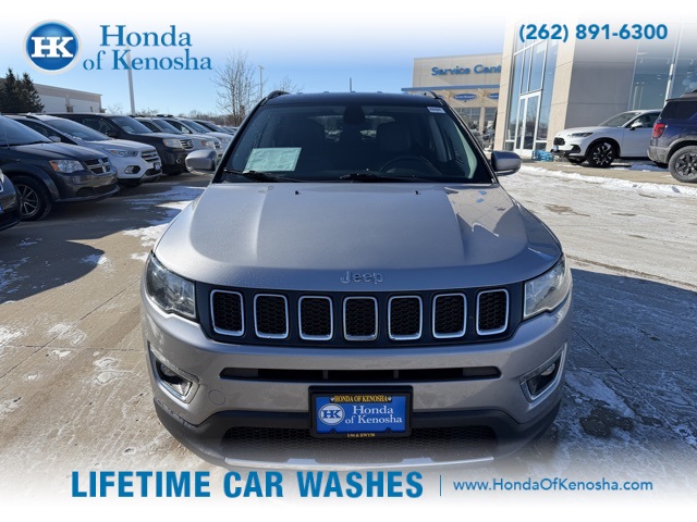 Used 2018 Jeep Compass Limited with VIN 3C4NJDCB9JT437071 for sale in Bristol, WI