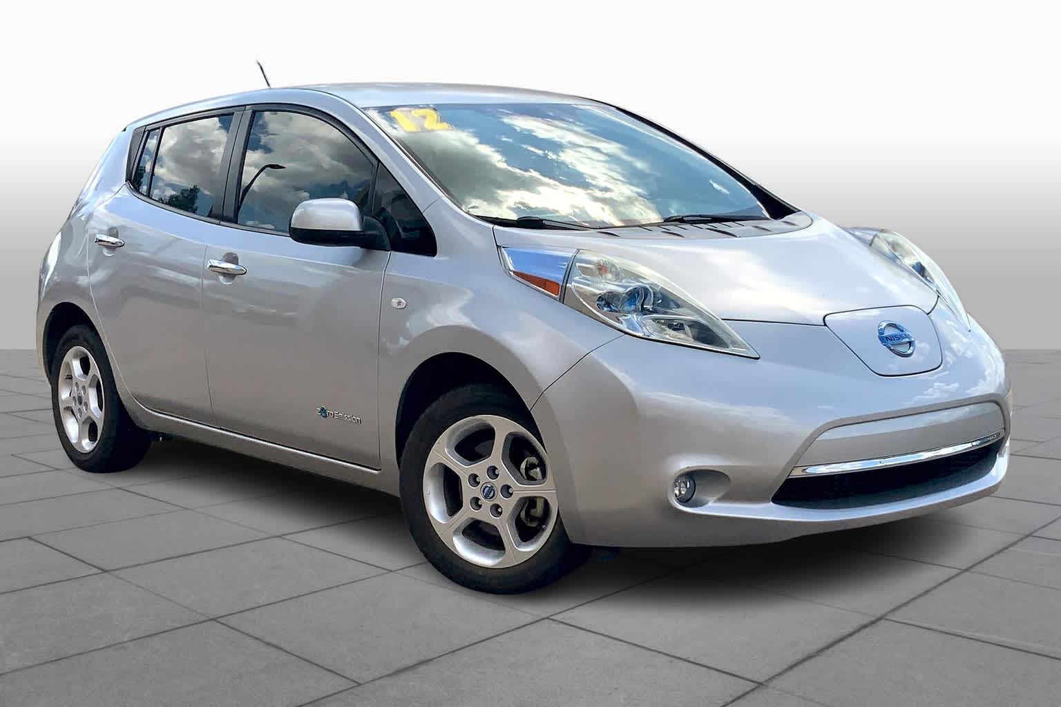 Used 2012 Nissan LEAF SL with VIN JN1AZ0CP5CT015084 for sale in Oklahoma City, OK