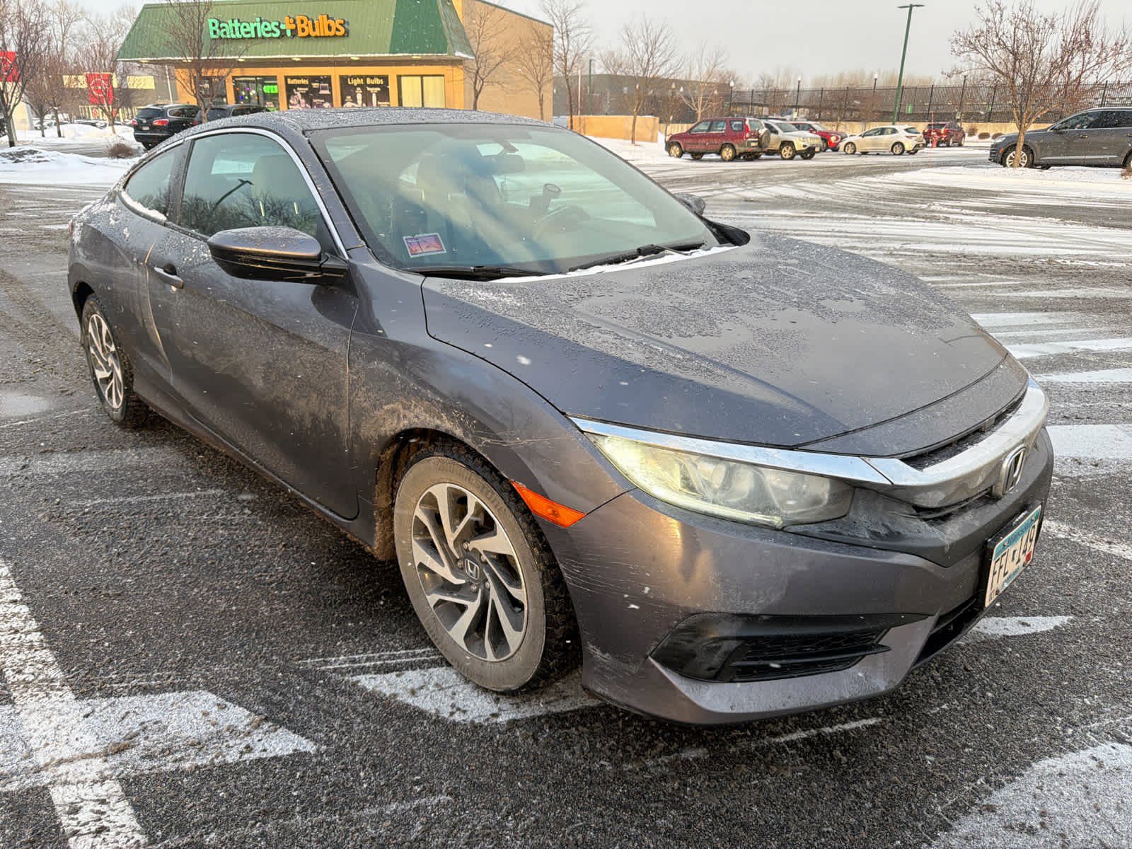 Used 2016 Honda Civic LX-P with VIN 2HGFC4B07GH303449 for sale in Brooklyn Park, MN