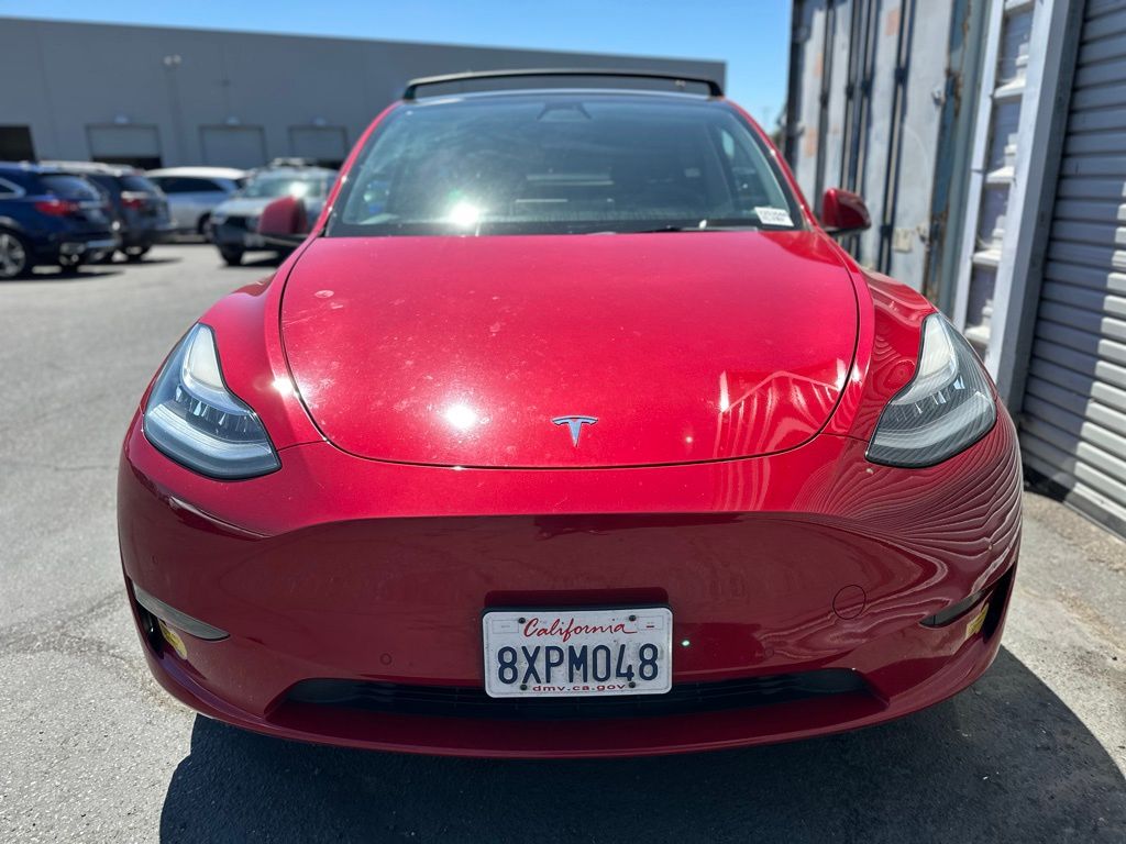 Used 2021 Tesla Model Y Long Range with VIN 5YJYGAEEXMF234940 for sale in Kansas City