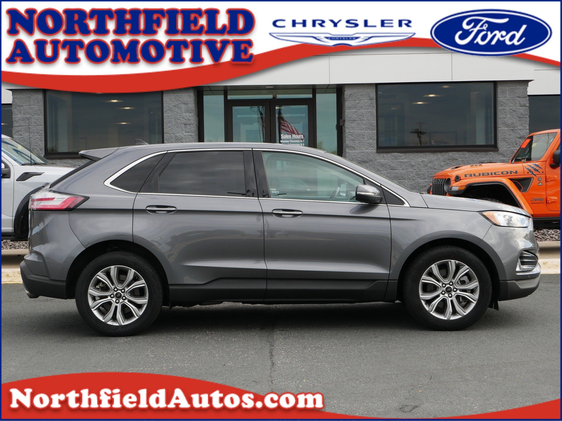 Used 2024 Ford Edge Titanium with VIN 2FMPK4K95RBA69849 for sale in Northfield, Minnesota