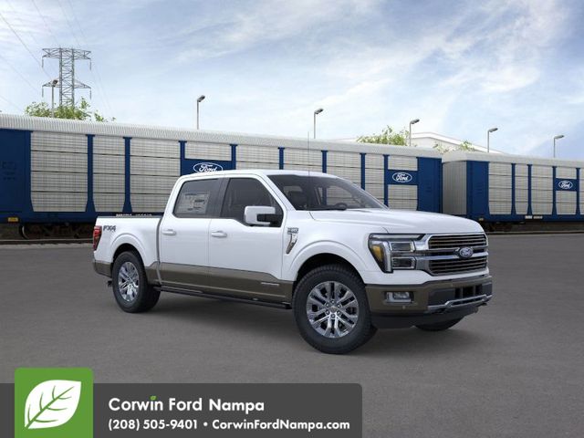 New 2025 White Metallic Ford King Ranch image 1