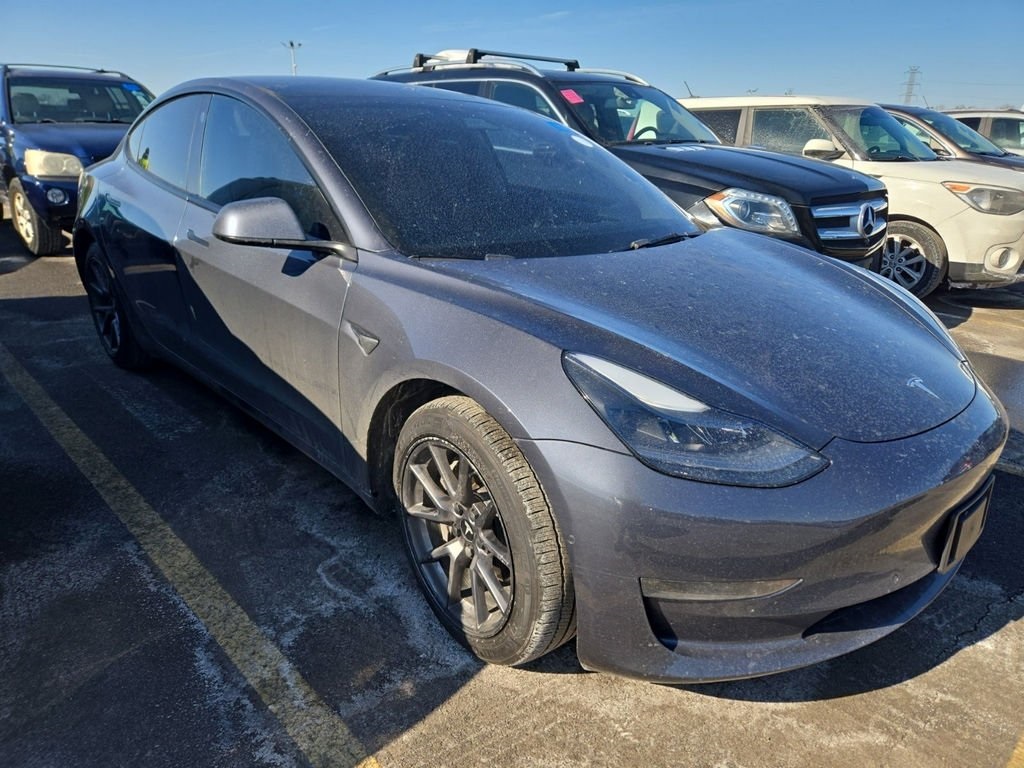Used 2022 Tesla Model 3 Long Range with VIN 5YJ3E1EB3NF120236 for sale in Bedford, OH