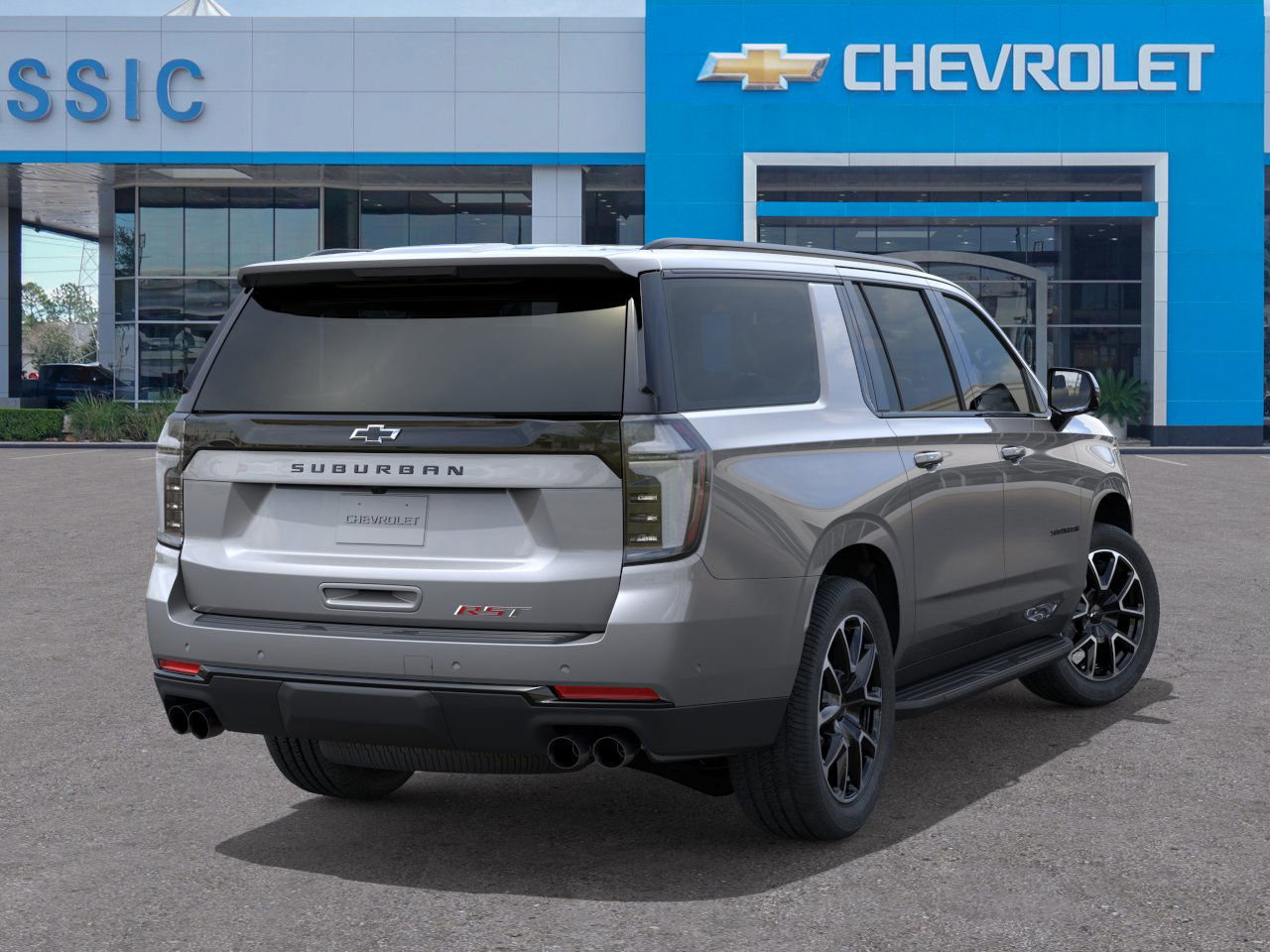 2026 Chevrolet Suburban RST Gray at Classic Elite Chevrolet Hwy 6