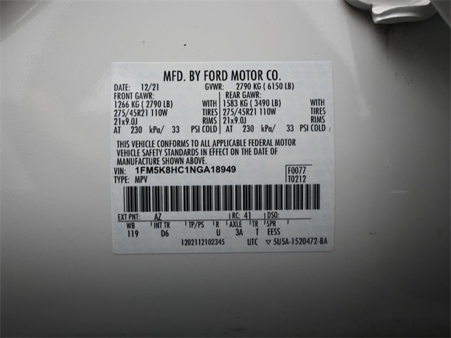 2022 FORD EXPLORER - Image 36