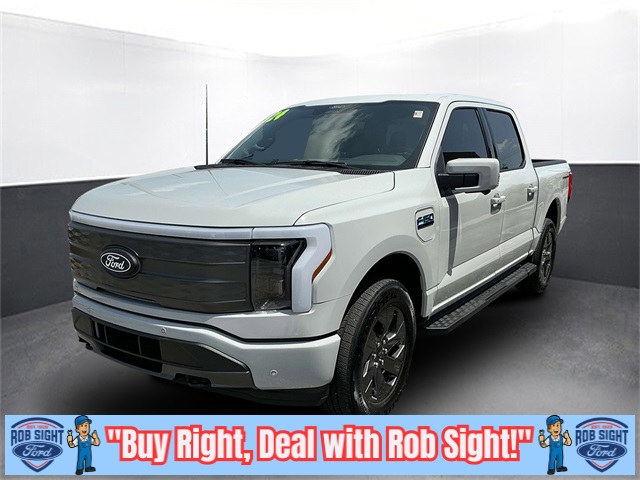Used 2024 Ford F-150 Lightning Lariat with VIN 1FT6W5L75RWG19752 for sale in Kansas City, MO