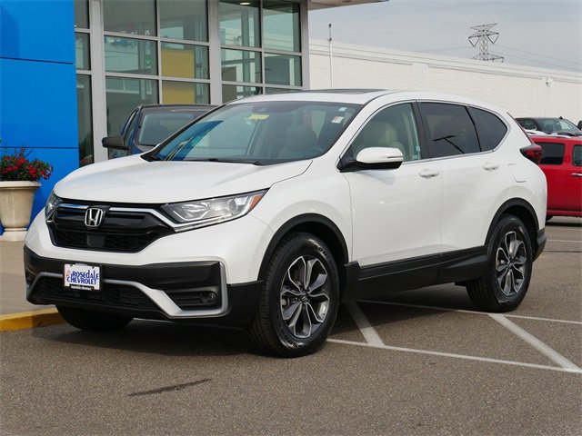 Used 2020 Honda CR-V EX-L with VIN 2HKRW2H83LH600157 for sale in Roseville, Minnesota