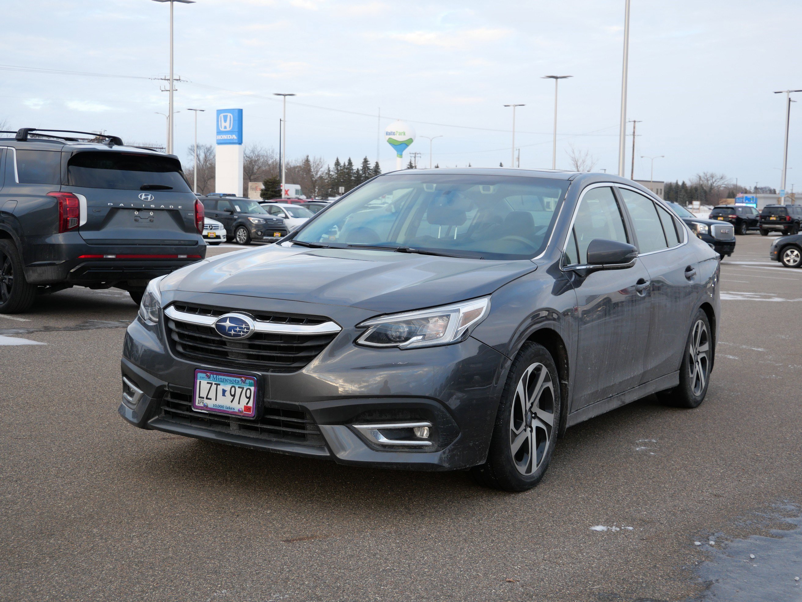 Used 2020 Subaru Legacy Limited with VIN 4S3BWGN62L3031153 for sale in Waite Park, Minnesota