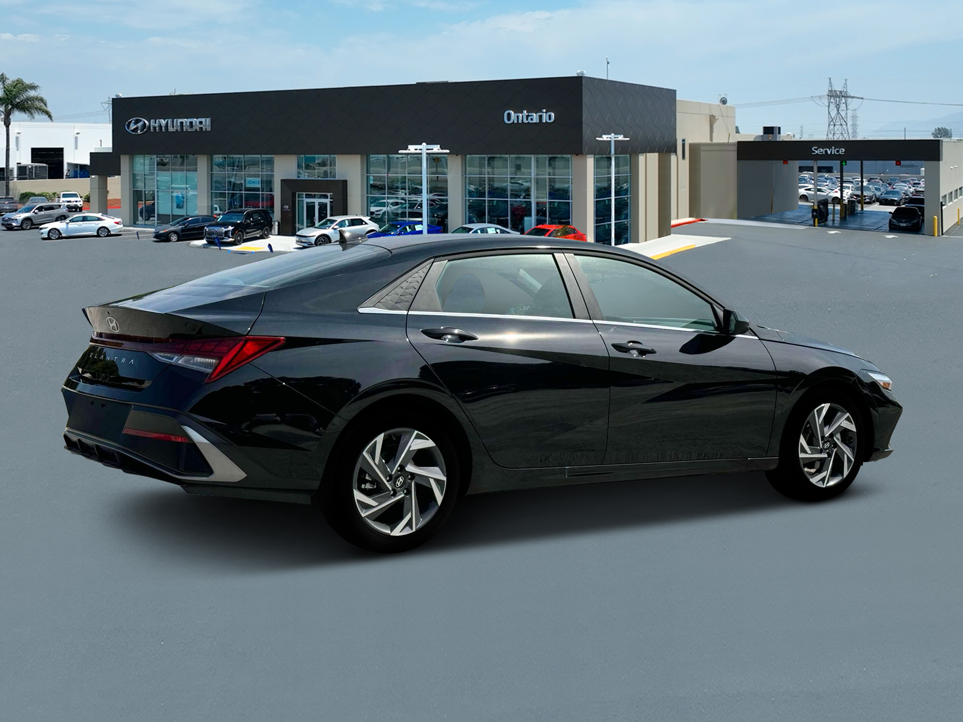 New 2025 Abyss Black Hyundai SEL Convenience image 8