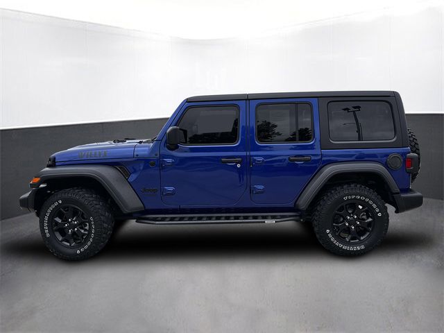 Used 2020 Jeep Wrangler Unlimited Willys with VIN 1C4HJXDG2LW179143 for sale in Kansas City