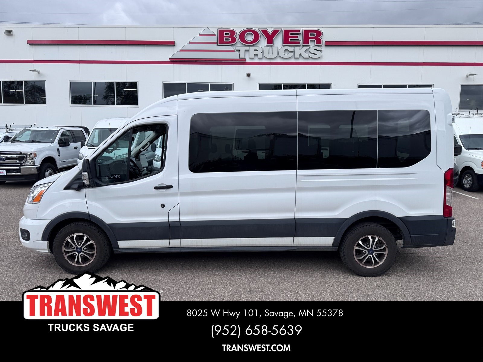 Used 2022 Ford Transit Passenger Van XLT with VIN 1FBAX2CG5NKA49618 for sale in Minneapolis, Minnesota