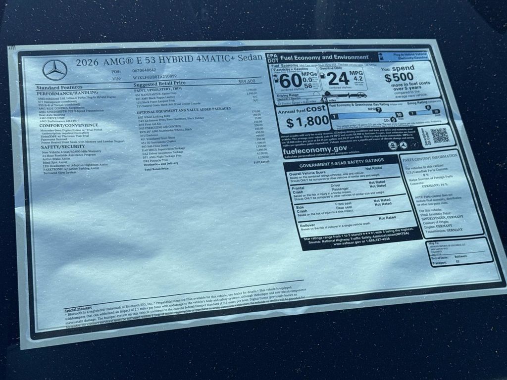 2026 Mercedes Benz E 53 AMG 4MATIC photo 6