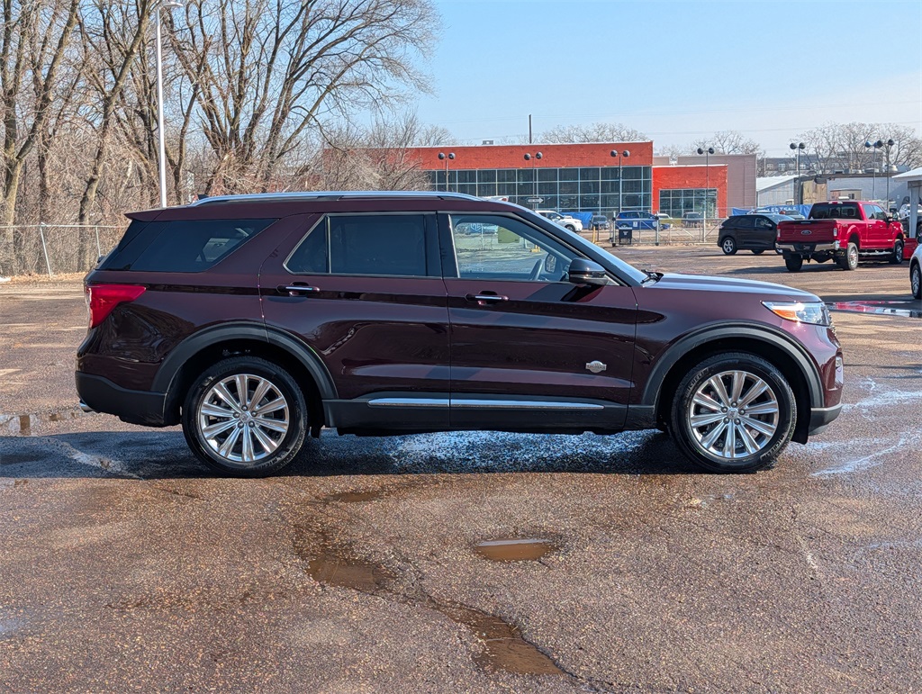 Certified 2023 Ford Explorer King Ranch with VIN 1FM5K8LCXPGB52465 for sale in White Bear Lake, Minnesota