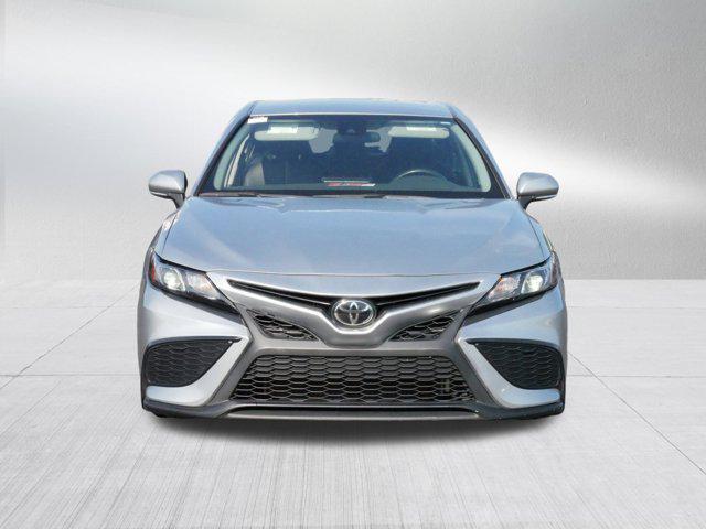 Certified 2023 Toyota Camry SE with VIN 4T1G11AK1PU746215 for sale in Brooklyn Center, Minnesota