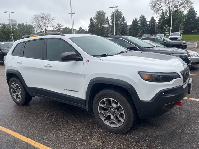 Certified 2020 Jeep Cherokee Trailhawk with VIN 1C4PJMBX5LD622118 for sale in Shakopee, Minnesota