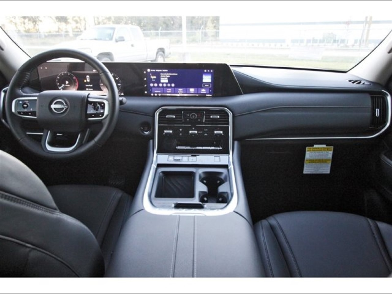 2026 Nissan Armada SV White at Robbins Nissan