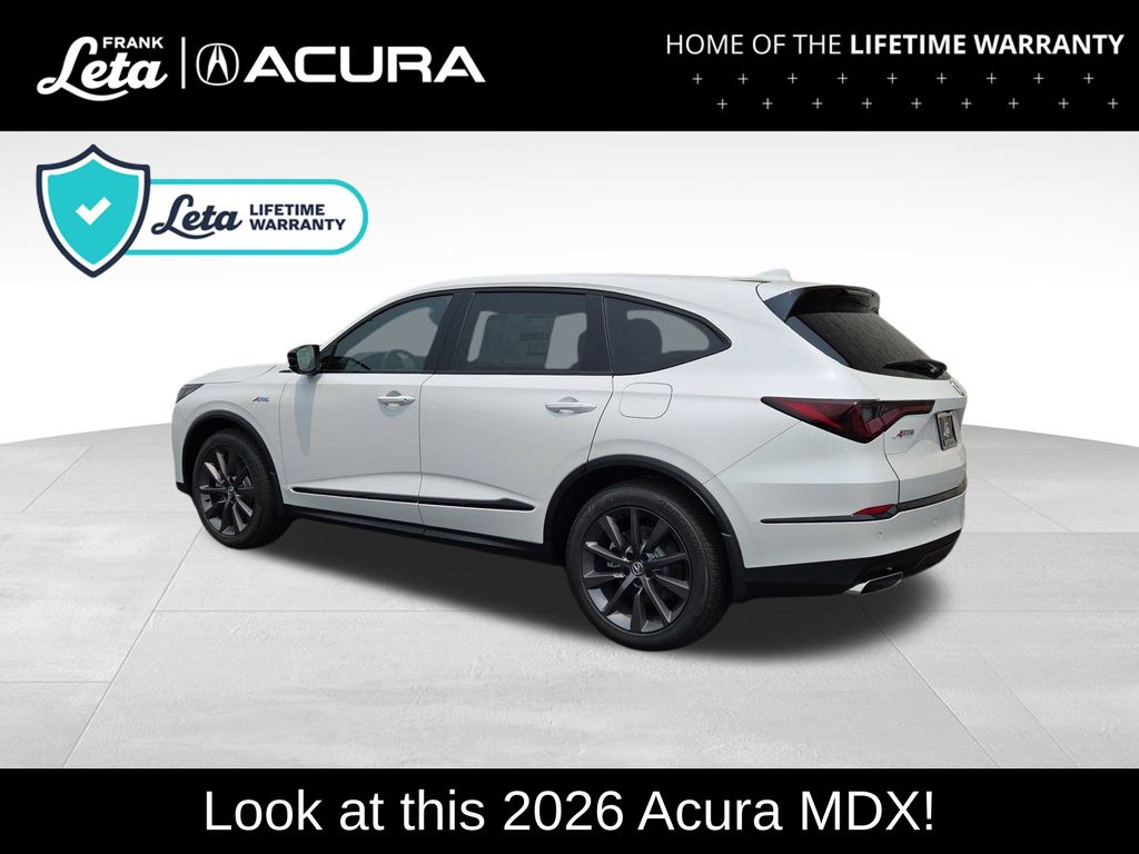 2026 Acura MDX SH-AWD A-Spec photo 2