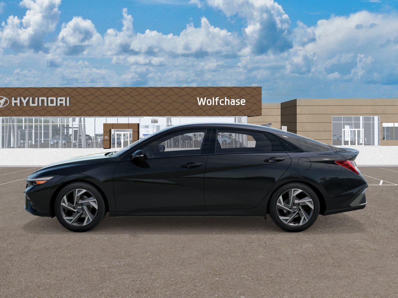 New 2025 Abyss Black Hyundai SEL Sport image 3