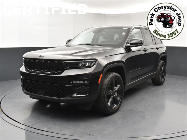 Certified 2023 Jeep Grand Cherokee Limited with VIN 1C4RJHBG6PC512478 for sale in Burnsville, Minnesota