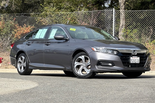 Used 2018 Honda Accord EX-L with VIN 1HGCV1F68JA016413 for sale in Capitola, CA