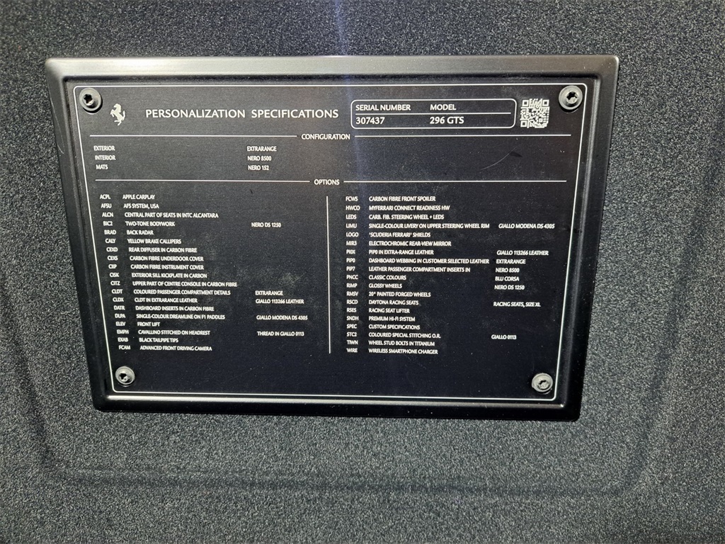 Certified Used 2024 Blu Corsa Metallic Ferrari Base image 15