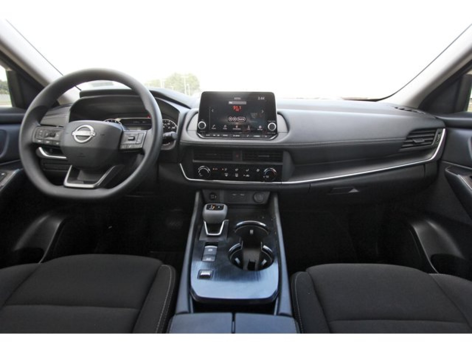 2025 Nissan Rogue S Silver at Robbins Nissan