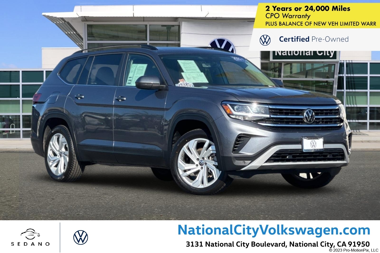 2021 Volkswagen Atlas SE w/Tech