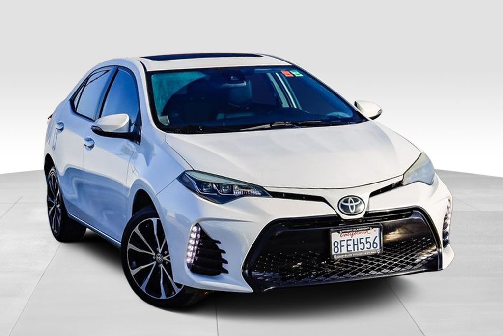 Used 2018 Toyota Corolla XSE with VIN 5YFBURHE4JP821997 for sale in Claremont, CA