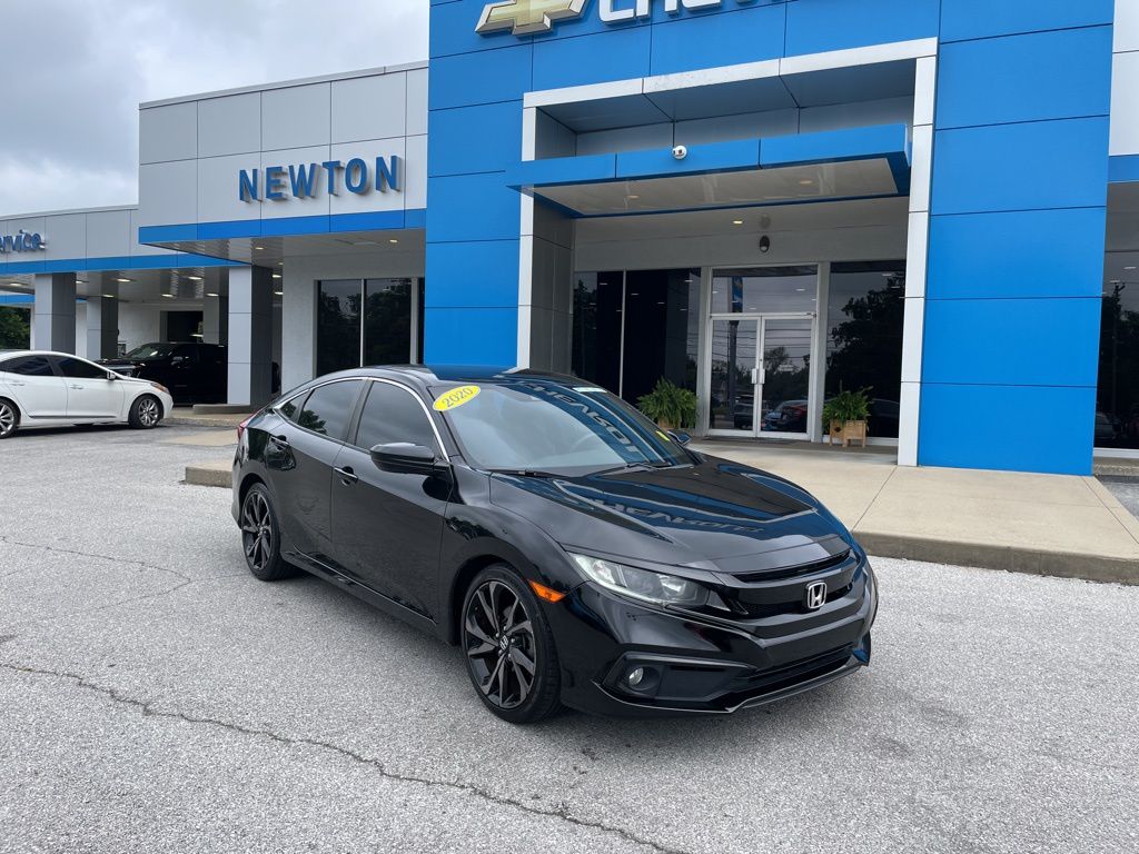 Used 2020 Honda Civic Sport with VIN 2HGFC2F85LH508718 for sale in Russellville, KY