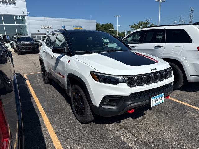 Certified 2023 Jeep Compass Trailhawk with VIN 3C4NJDDN1PT558274 for sale in Shakopee, Minnesota