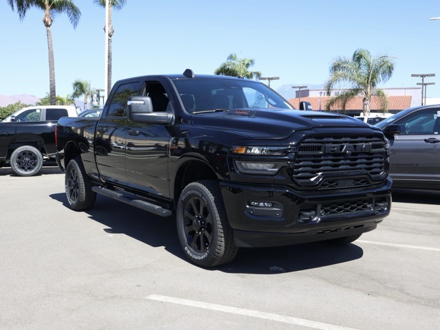 New 2026 Diamond Black Crystal Pearl-Coat Exterior Paint RAM Tradesman image 1