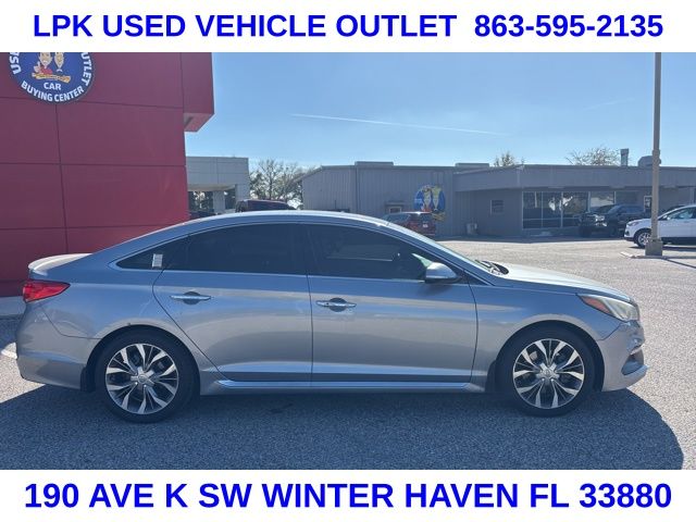 Used 2015 Hyundai Sonata Limited with VIN 5NPE34ABXFH130321 for sale in Winter Haven, FL
