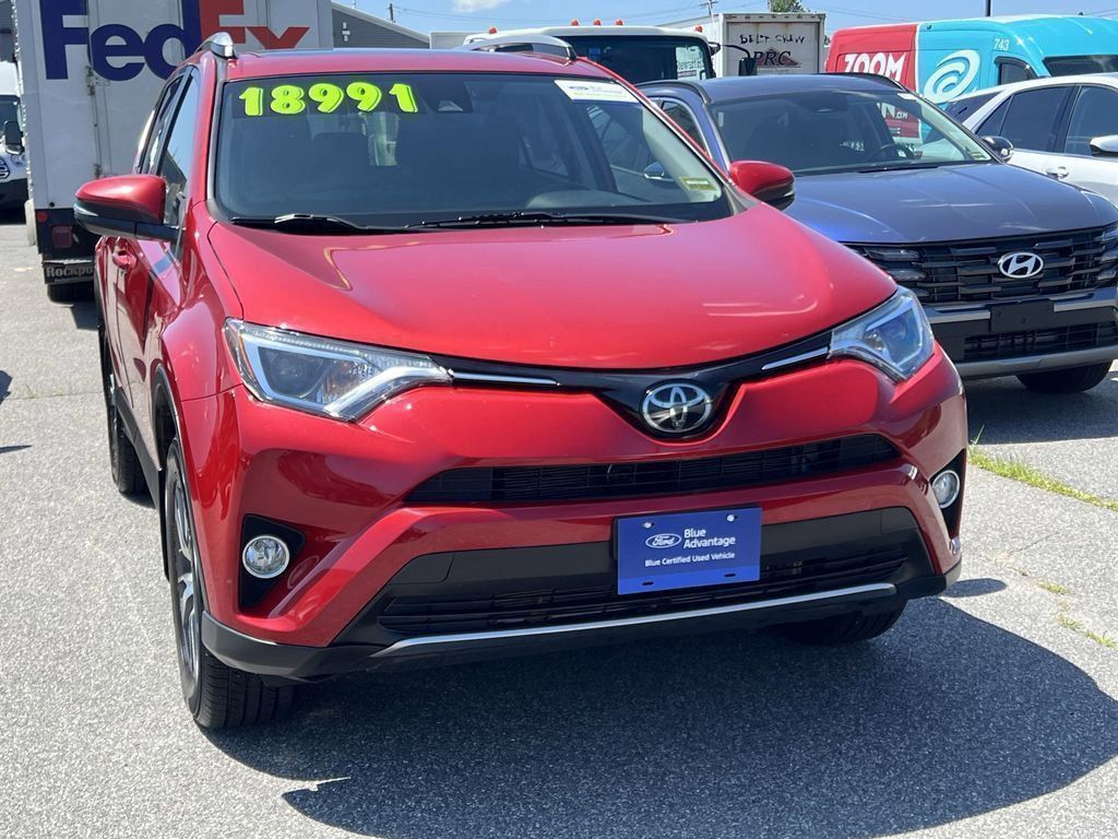 Used 2017 Toyota RAV4 XLE with VIN JTMRFREV6HJ161425 for sale in Westbrook, ME
