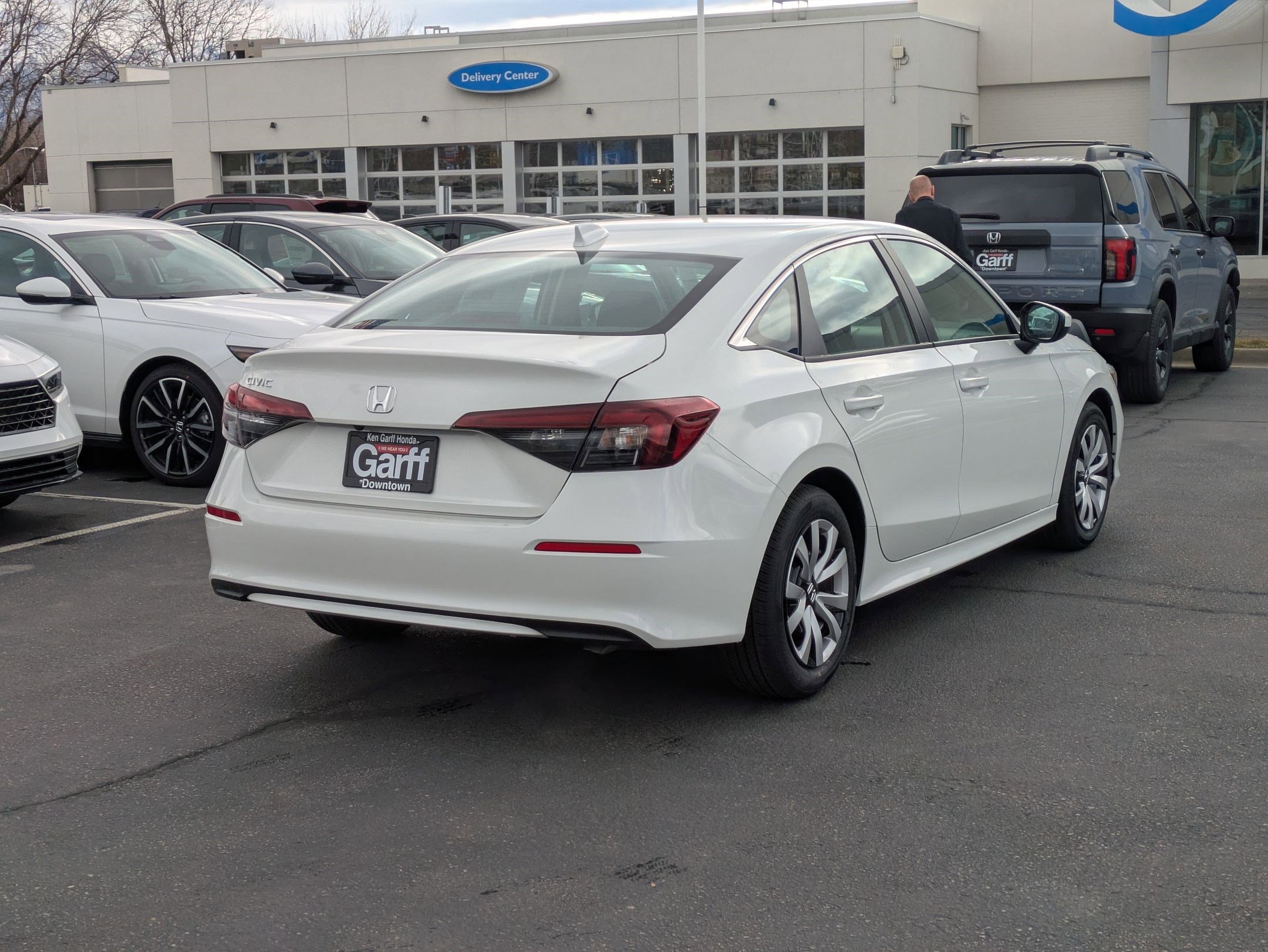 New 2026 Honda Civic Sedan LX 4dr Car in Salt Lake City #TH542378