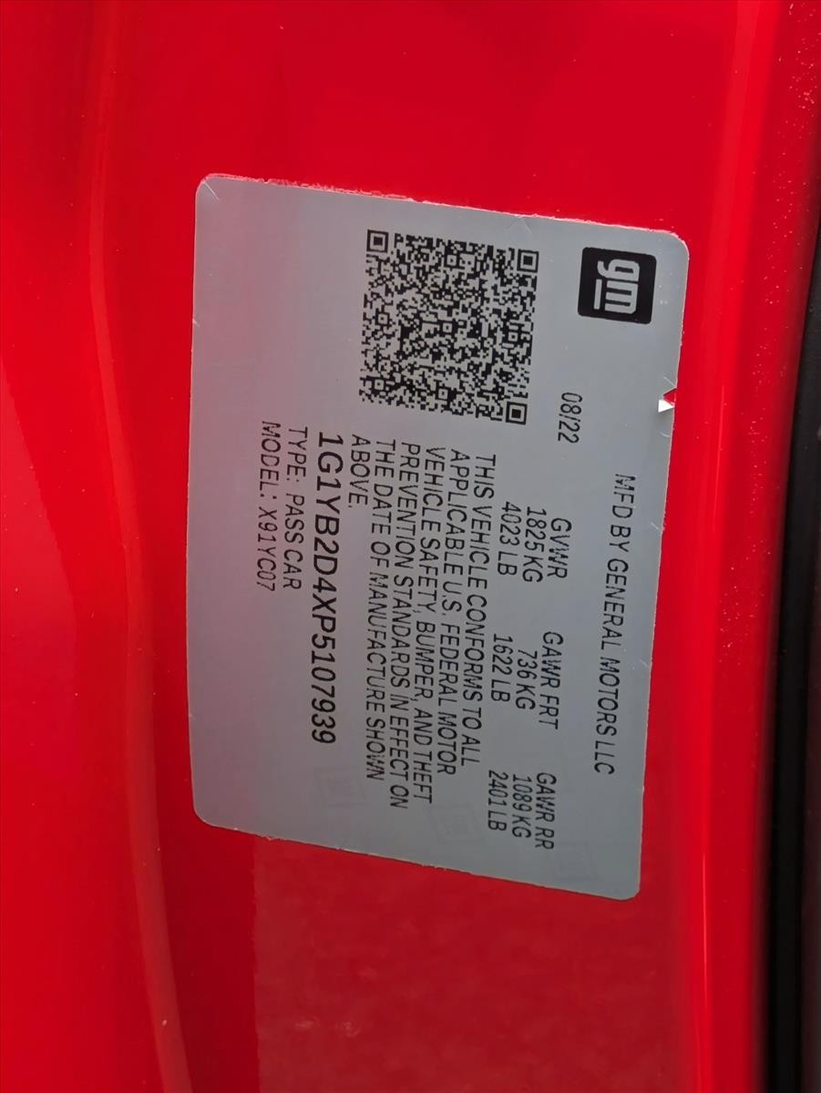2023 Chevrolet Corvette Stingray Coupe 2LT photo 19