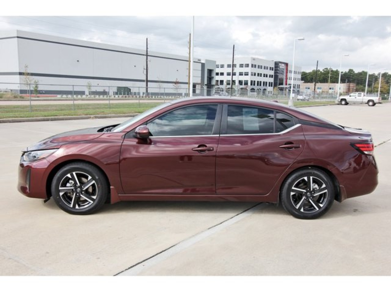 2024 Nissan Sentra SV Red at Robbins Nissan
