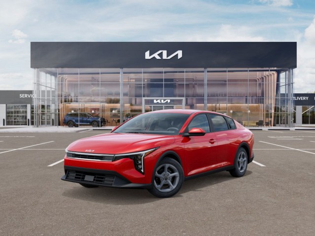 New 2025 CURRANT RED Kia LX image 1