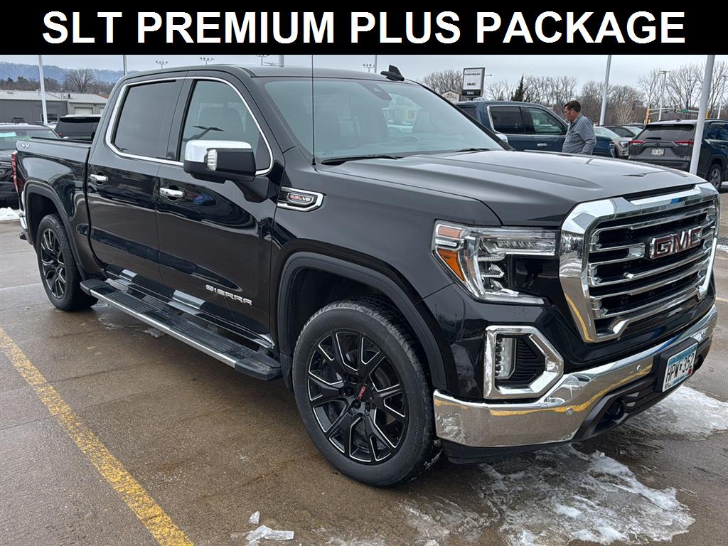 Used 2022 GMC Sierra 1500 Limited SLT with VIN 3GTU9DEL5NG118579 for sale in Winona, Minnesota