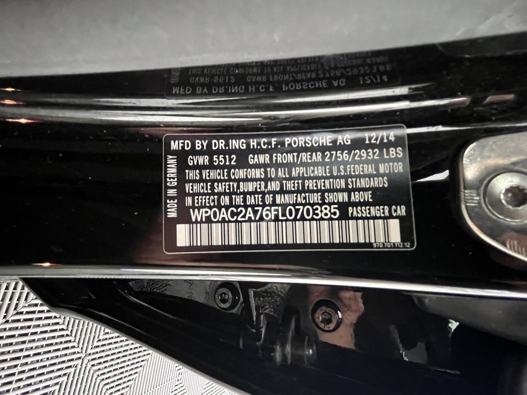 2015 Porsche Panamera Base S photo 23