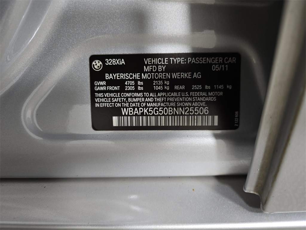 2011 Bmw 328i SA SULEV photo 29