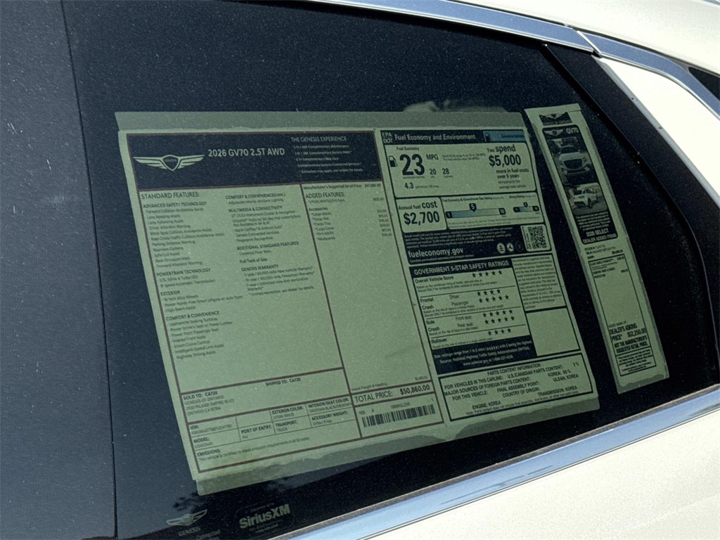 2026 Genesis GV70 2.5T photo 15