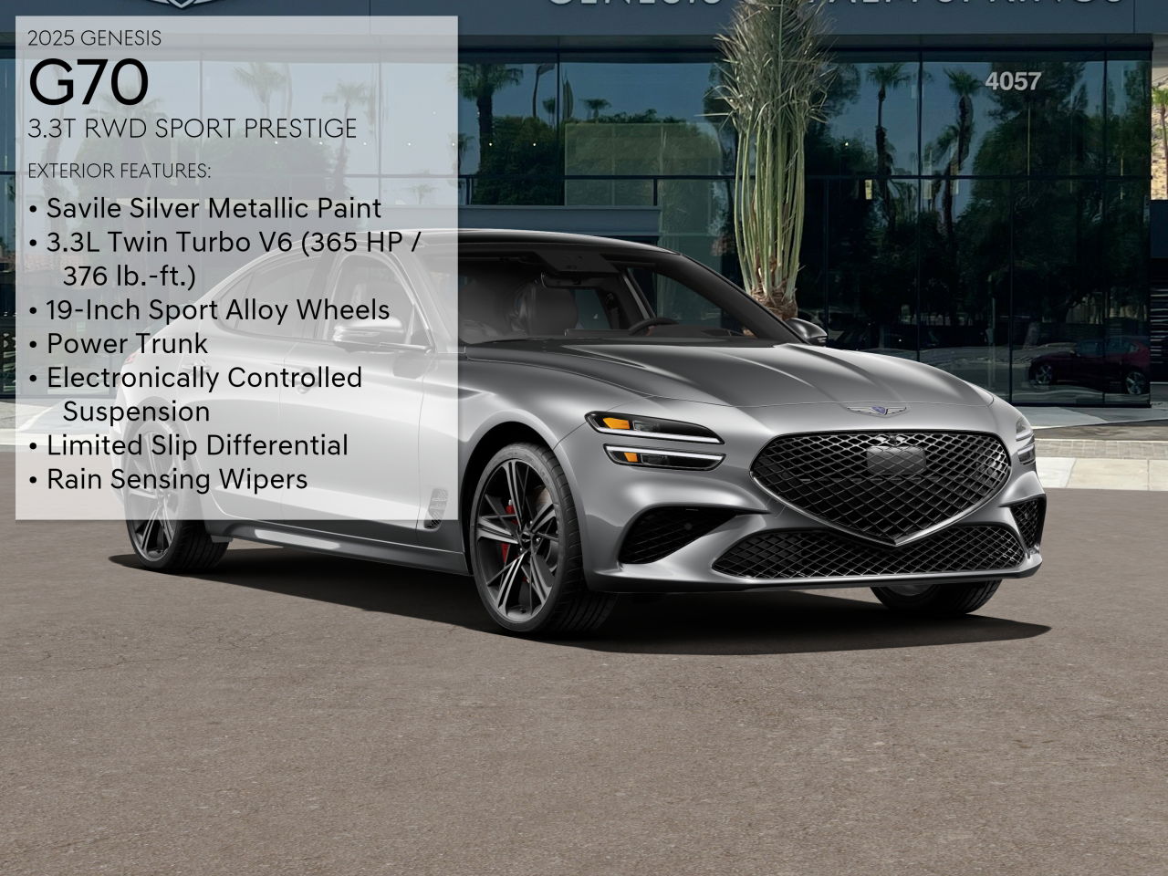 2025 Genesis G70 3.3T Sport Prestige photo 3