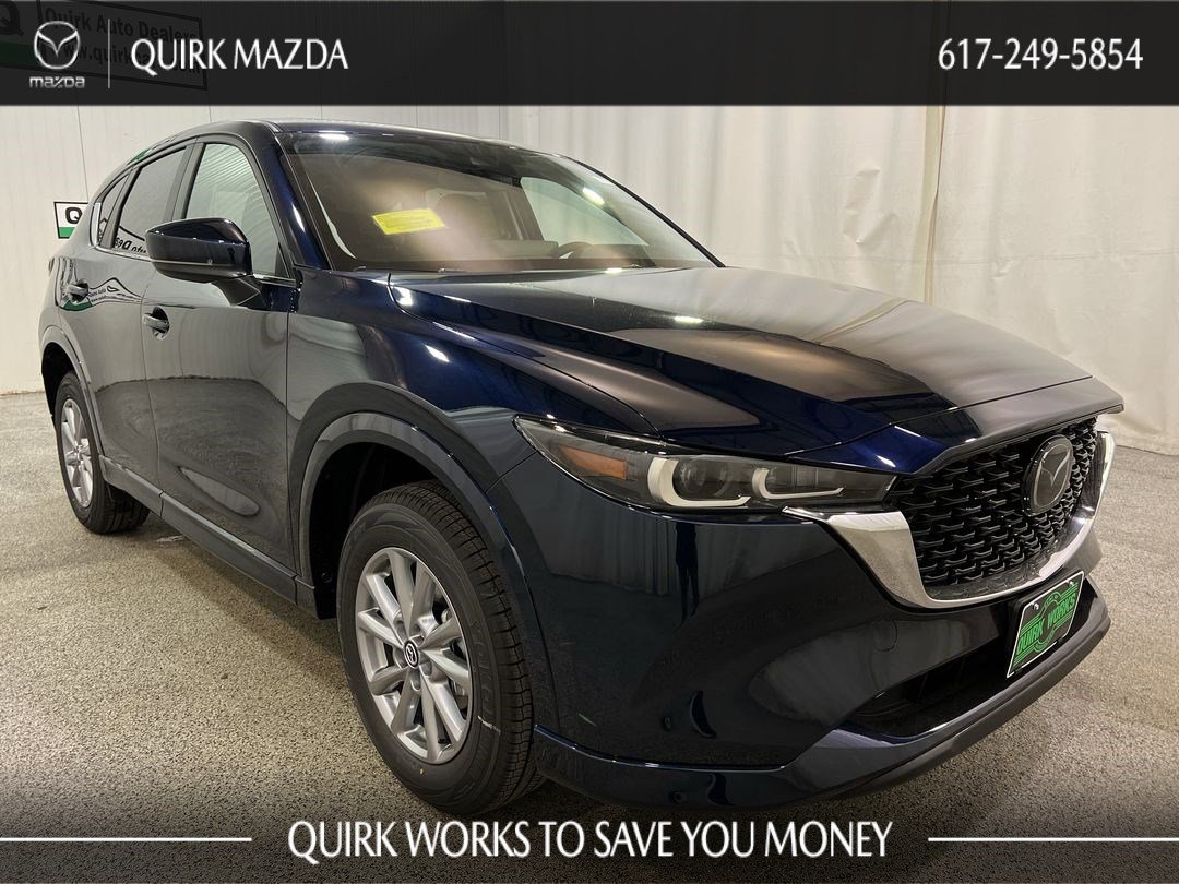 New 2025 Deep Crystal Blue Mica Mazda 2.5 S Preferred Package image 1
