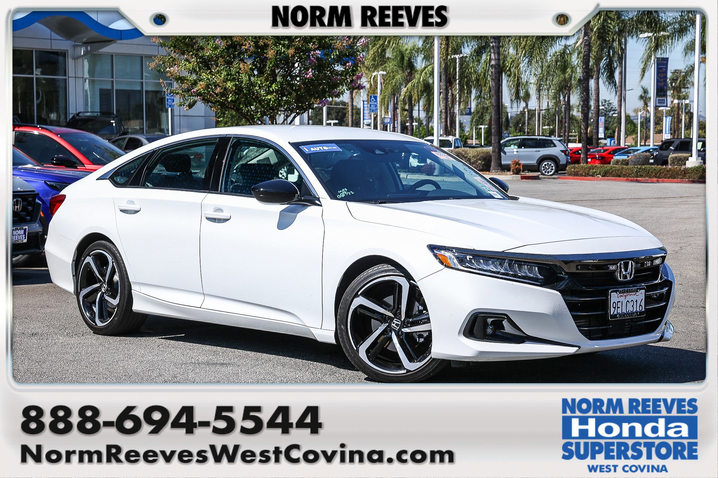 Used 2022 Honda Accord Sport SE with VIN 1HGCV1F4XNA112287 for sale in Northfield, Minnesota