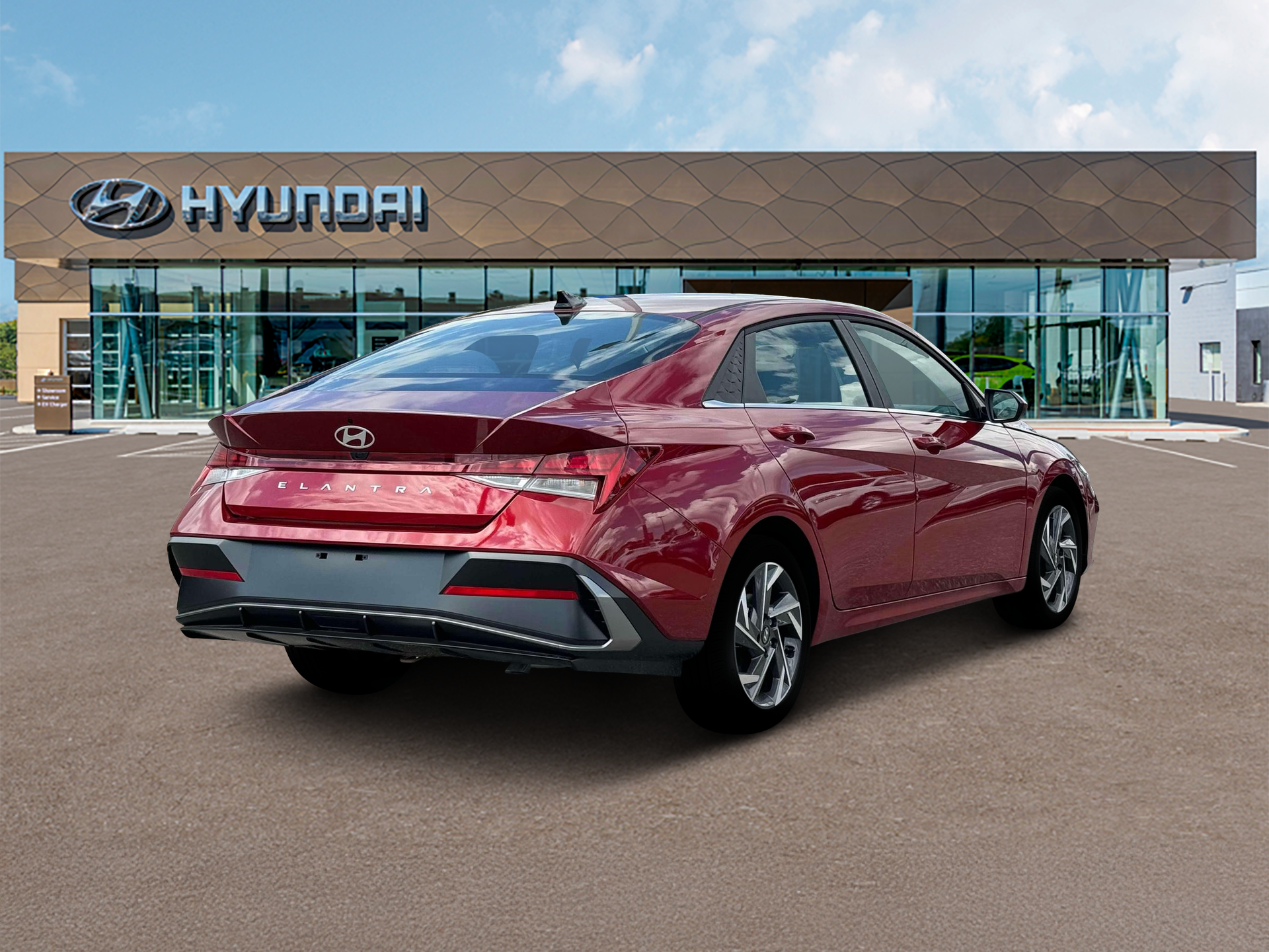 New 2025 Red Hyundai SEL Convenience image 7