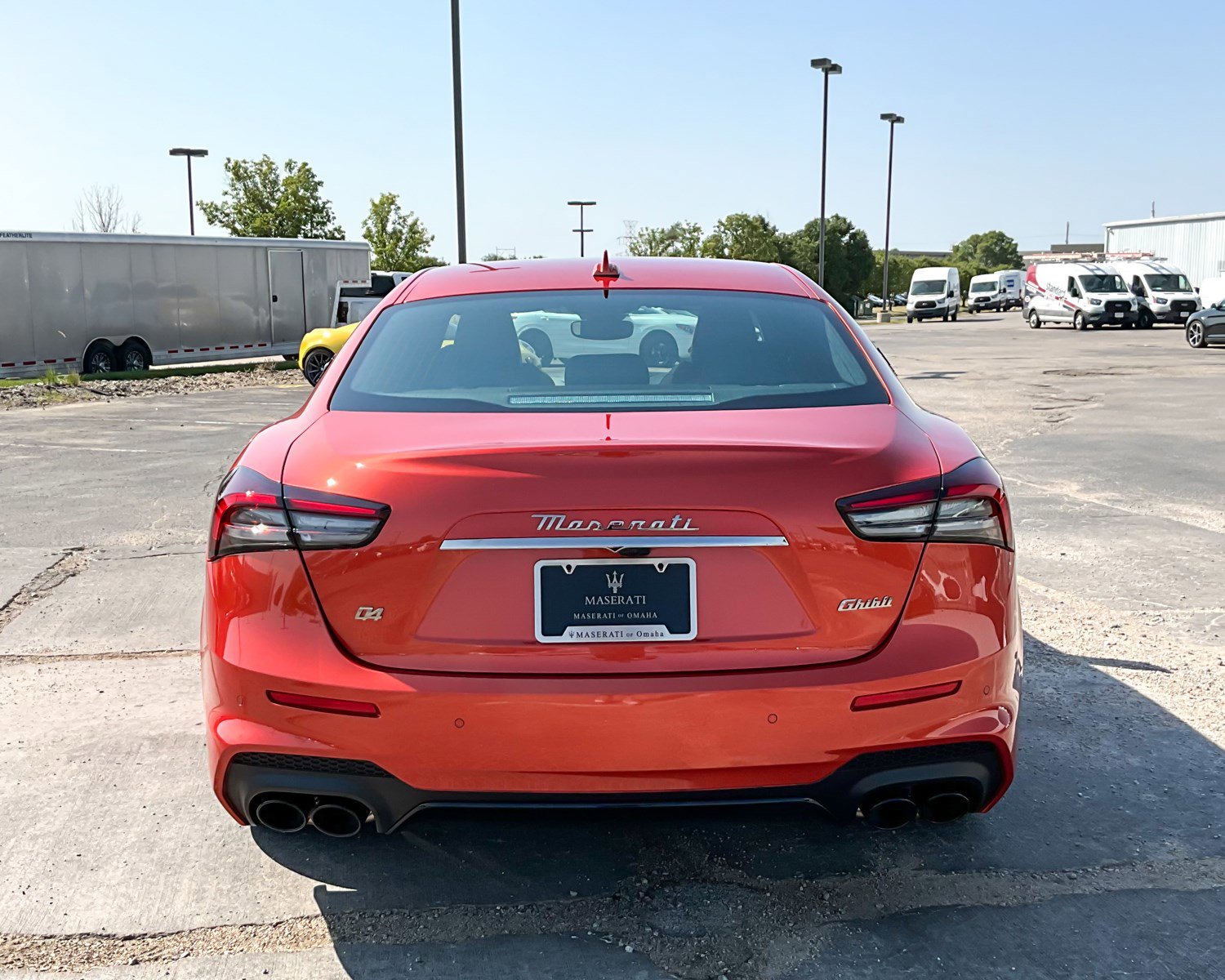 New 2023 Maserati Ghibli Modena Q4 4dr Car in Omaha MA230061