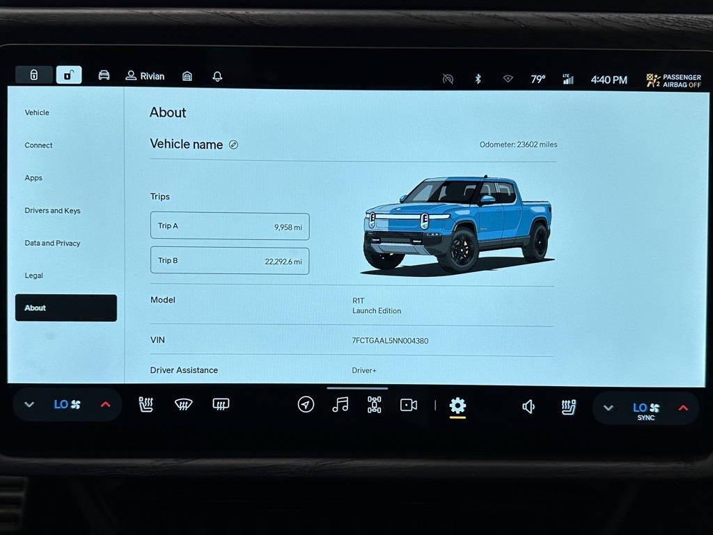 2022 Rivian R1T Launch Edition photo 29